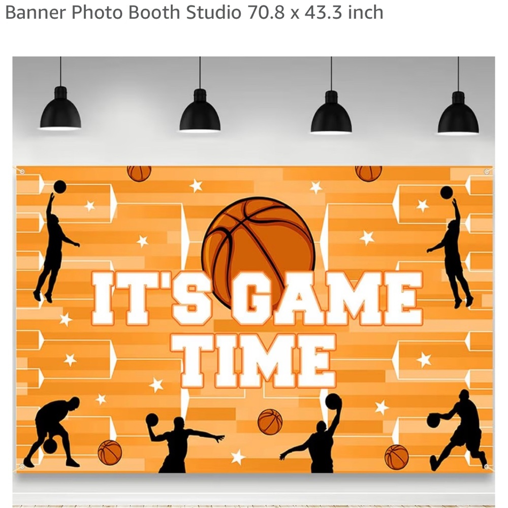 Basketball Themed Party Decorations - Picture 5 of 7